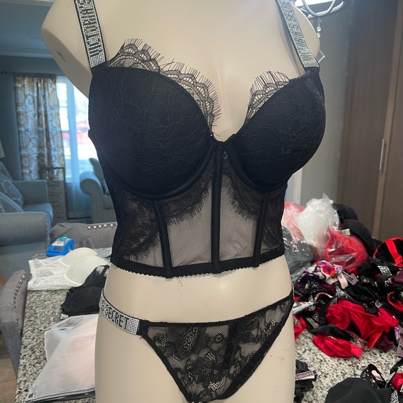 Corset with pantie set - Picture 1 of 3